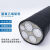 奔辉 ZC-YJLV-0.6/1KV电线电缆 4+1芯国标铝芯户外电力工程电缆 一米价 4*70+1*35平方