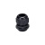 吉菲达 尼龙塑料防水电缆固定头 葛兰头 PG型 黑色 PG16 100只/包
