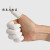 手指套防滑耐磨护手橡胶乳胶电子工业无尘一次性手指套 粉色指套(100粒)均码 默认