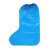 丰稚 鞋套 一次性防雨鞋套 加厚加长耐磨防水雨靴套 厚度约3丝长约70cm 100只蓝色均码
