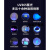 紫外线手电筒充电式紫光灯验钞文玩鉴定猫藓荧光剂检测UV胶固化灯佩科达 A300-UV395+1节电池+USB充电线