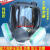 GJXBP防毒面具防尘喷漆专用6800工消防全面罩农面罩 3件套全面具+3号滤毒盒