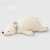 LIV HEARTLIVHEART日本北极熊睡觉抱枕毛绒玩具布娃娃公仔陪伴玩偶生日礼物 [洋服款]北极熊白-天空灰-衣 XXL(1.4米无彩盒)