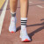 阿迪达斯 （adidas）休闲鞋女鞋夏季新款运动鞋网面透气轻便减震跑步鞋FW5142 FW5142米白粉色 40