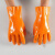 祥利恒浸塑橡胶止滑工业加厚胶皮颗粒防水工作劳保手套 黄色浸塑手套45cm(1双) XL