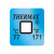 TFN 进口测温纸 单格  英国THERMAX感温贴片TMC变色温度测试纸感温变色贴  82℃ 
