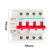 智能断路器光伏自动重合闸家用防雷延时智能空开漏电保护器开关 100A 4p