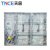 天层（TNCE）透明塑料电表箱室外防水单相三相出租房家用预付费电表盒 单相8户电表箱