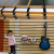黑色铝条槽板琴行乐器吉他槽板工具玩具挂板手机配件展示架万通板 发货木架包装 发货