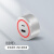 定制定制轨道插座明装 滑动导轨滑道滑轨插排 可移动插座插板厨房 银USB-红灯
