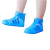 劳保佳 雨鞋套 便携雨鞋雨靴套 男女防滑耐磨防雨靴套 亮橘色 36-37码 1双装