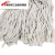 JGY2420 传统 木头杆棉线 吸水 白线条布条 白色10把  拖把 白色(1把)