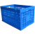 NANBANQIU南半球 便捷式物料箱整理箱置物物流箱搬运箱 内倒式折叠周转筐 NDK600-340 590*395*340mm蓝色