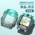 雷米瑞（LEIMIRUI）原装适用小天才电话手表保护套Z8少年版Z6A/Z6S/Z7/ZA防摔透 【渐变绿黑】-保护壳-送高清膜*3 适用：小天才z6手表