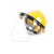 历修定制电焊防护面罩安全帽焊工专用烤全脸焊帽头戴式具 (黄)安全帽+支架+透明屏