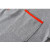 中神盾 定制 SWS-CDS-2016 短袖翻领拼色口袋款POLO衫 橘红（黑色边） S