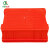加厚塑料物流周转箱 零件盒 物料箱 分类筐 工具箱 储物箱 收纳 红色 A3340*265*130MM