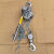 铝合金手扳葫芦式电力施工紧线器拉紧器铝制手摇链条式葫芦定制 铝合金手扳葫芦6吨*5米