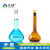 江玻容量瓶实验室A级可过检透明棕色高硼硅玻璃具塞定量瓶细颈梨形瓶10ML-1L 容量瓶透明10ml  1个(A级可过检)