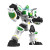 展高（JUMPGO）迷你特工队第4代兽王力量变形机甲狮王声光战士福乐人偶男孩玩具 金刚特工机甲 8506