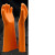 12KV绝缘手套25kv防电带电作业劳保橡胶手套耐高压电工防护 盛安12kv手型款红色 XL