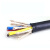 洛二缆 电线电缆YZ-300/500V3*4平方铜芯橡胶软电线户外耐磨电源线 1米价
