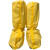 防酸碱鞋套实验室化学品液体防护靴套pvc防水防滑防滑底脚套 黄色50双/1箱 均码
