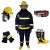 消防员灭火救援防护服五件套
