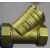 Y形过滤器双内丝黄铜空调增压泵铜质丝口 模板不准请联系修改
