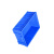艾克心 周转箱 塑料长方形 加厚款 蓝色3号 520*350*150mm（单位：个）