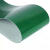 定制PVC环形输送带传送带爬坡耐磨白色运输带挡板带平皮带P 绿色