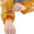 比鹤迖 BHD-7834 防水防油污耐磨套袖 橘黄色46x20cm 1双