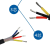 特软硅胶线2/3/4芯耐高温护套电源电缆线0.3/0.5/1/1.5/2.5/4平方 YGCP3*1.5