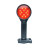 FL4830双面方位灯磁力吸附红色铁路电力信号灯可伸缩警示灯GAD103 FL4830 加强磁 长 红色