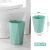 垃圾桶创意简约卧室厨房大开口塑料收纳桶卫生间厕所大号纸篓 小号蓝色