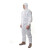 3M 4515防护服 白色带帽连体防尘喷漆作业防颗粒物工业舒适透气工作服隔离衣 白色 XL