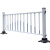 复邦市政道路护栏马路人行道交通防撞栏城市围栏移动带锌钢栏杆隔离栏 0.6米高护栏(每米的价格)  单拍