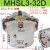 气动三爪手指气缸MHSL3-16/32/40/50/80/100/125D机械手夹具 MHSL3-32D