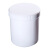 兰诗 WS5014塑料广口涂料油墨罐HDPE大口塑料瓶实验室分装瓶   白色100ml*3