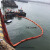 河道水面pvc围油栏固体浮子式拦污带橡胶围堵防污染码头围挡 橡胶围油栏1100型