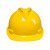 曼德锐安全帽工地国标加厚透气玻璃钢建筑工程男夏施工领导头盔定制印字 国标加厚透气款 (黄色)（按钮）