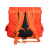 谋福（CNMF）橙色水带背包 森林消防水带背包 布包救援水带背框加厚帆布便携背包