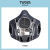 重松TW08S传声器面具防尘防毒电焊油漆甲醛雾霾硅胶男女化工 M主体一个(无芯) (中号)