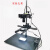 微调实验支架 CCD工业相机支架+万向光源架 光学台 款高600mm大底板 RH-MVT3-600-2