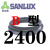 船用SANLUX三力士三角带传动带B2000到2400 B2100 B007 皮带 黑色B-2400三力士