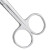 冰禹 BY-103 实验用剪刀 不锈钢实验室剪 手术剪刀 眼科弯尖10cm