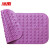 冰禹 BYB-161 工厂浴室防滑地垫 PVC防滑垫 防滑垫 洗澡防滑垫子 35*70cm紫色