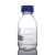 肖特瓶螺口蓝盖瓶透明透明丝口蓝盖试剂瓶25 50 100 250 500 500ml德国肖特瓶