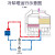 冷却塔冷水塔工业凉水塔冷却水塔大小高温型玻璃钢圆10吨降温 冷却塔40T中温 加厚玻璃钢