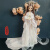 史泰萌（ShiTaiMeng）古风娃娃30厘米芭公主汉服美人鱼女孩换装仙中国风礼物比礼盒玩具 粉皇后 礼盒装+站立支架
